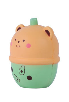 MINISO MILK TEA SERIES PU STRESS RELIEF TOY (1 PACK)(LITTLE BEAR) 2012375012104 FIDGET & SENSORY TOYS