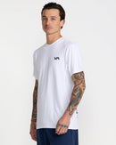 RVCA SPORT VENT SS 23MS013505-WHT T-SHIRT SHORT SLEEVE (M)-5