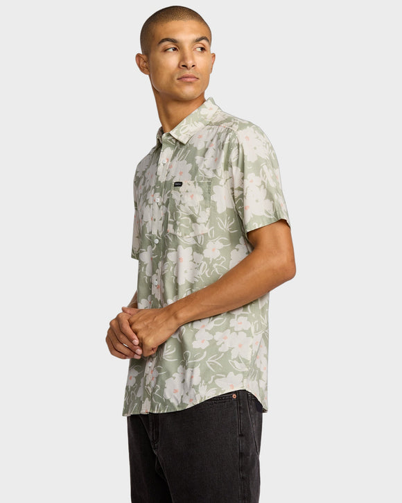 RVCA SUNUP SS 23A043520-LTO SHIRT SHORT SLEEVE (M)