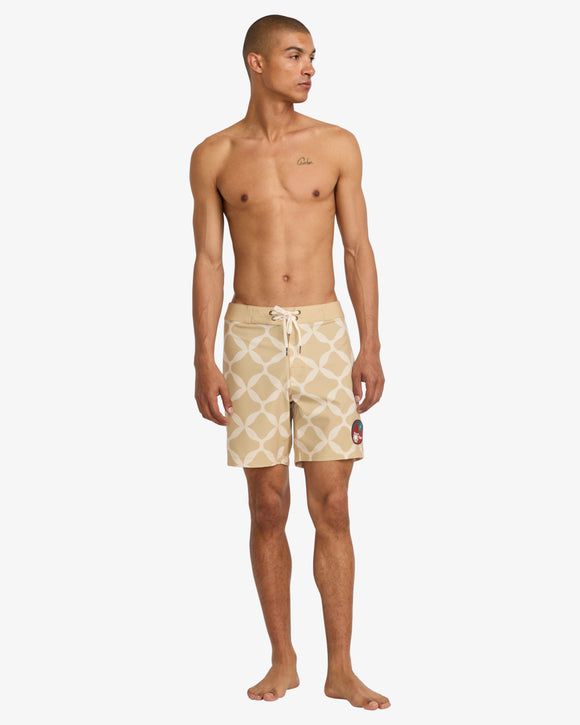 RVCA LA ORNAMENT 23A081510-OCR SHORT (M)