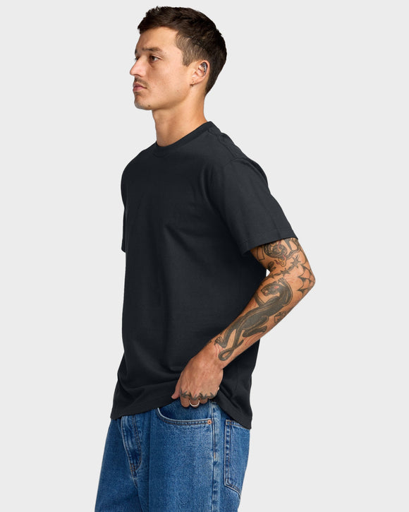 RVCA ALI RINGSIDE 23A353527-BLK T-SHIRT SHORT SLEEVE (M)