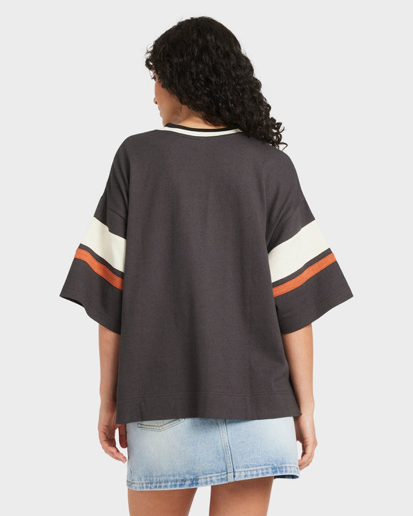 RVCA RORY TEE 23B014504-WAA T-SHIRT SHORT SLEEVE (W)