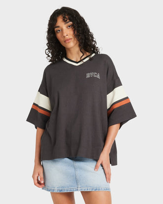 RVCA RORY TEE 23B014504-WAA T-SHIRT SHORT SLEEVE (W)