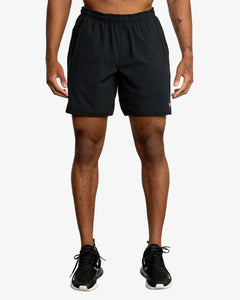 RVCA YOGGER STRETCH 23MS103500-BLK WALKSHORT (M)