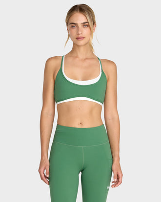 RVCA TWOTIMERBRA 23WS021602-IVY SPORTS BRA (W)