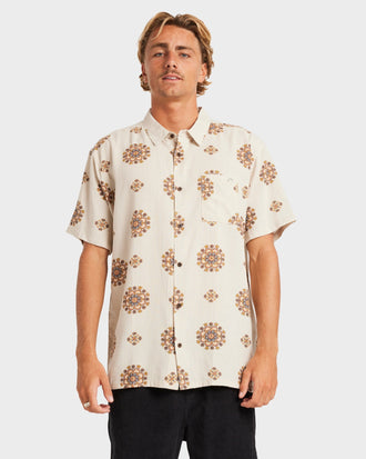 BILLABONG CORDOBA SS 24A041510-CRM SHIRT SHORT SLEEVE (M)