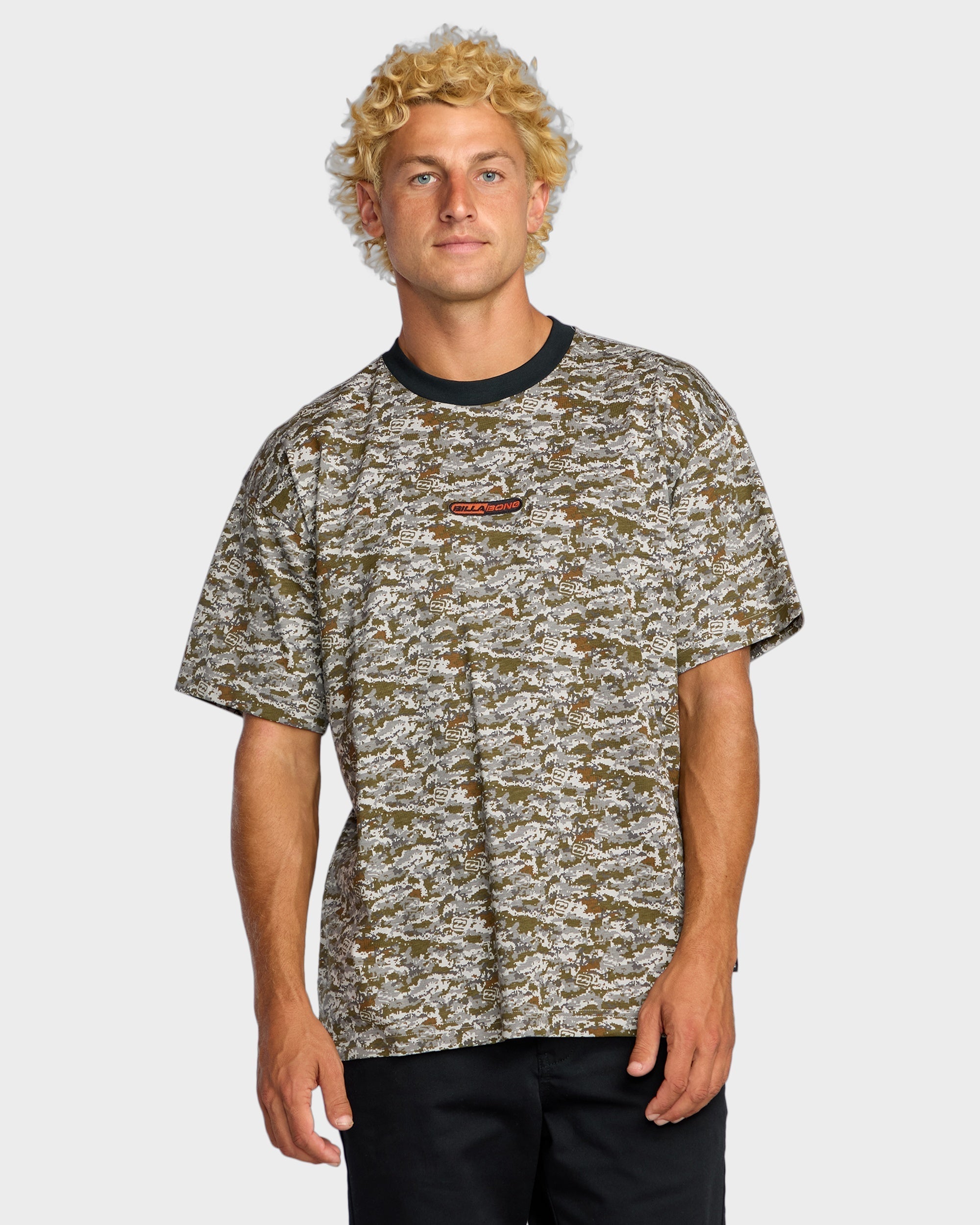 BILLABONG DATA TEE 24A353578-CMM T-SHIRT SHORT SLEEVE (M)