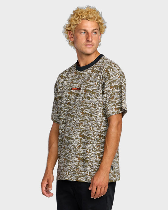 BILLABONG DATA TEE 24A353578-CMM T-SHIRT SHORT SLEEVE (M)