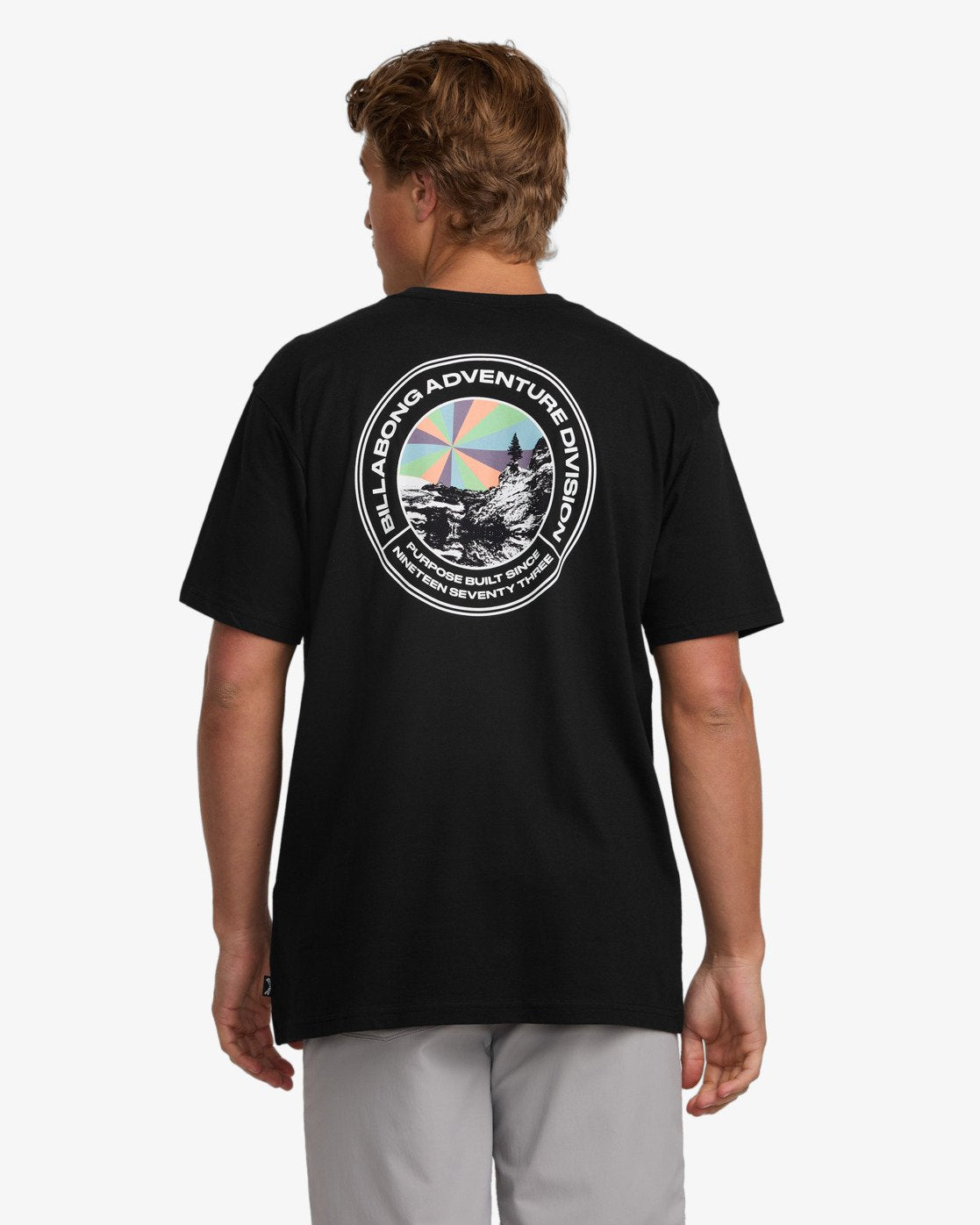 BILLABONG ROCKIES ADIV SS 24A501540-BLK T-SHIRT SHORT SLEEVE (M)