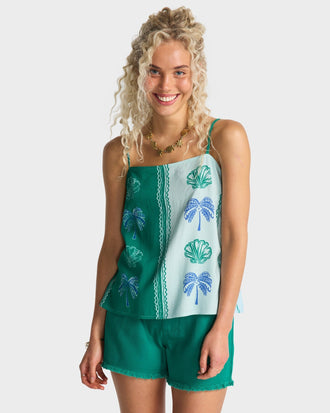 BILLABONG VACAY DREAMS 24B061606-PBE CROP TOP (W)