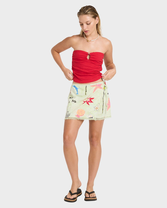 BILLABONG LOTTIE HALL 24B141603-SLM SKIRT (W)