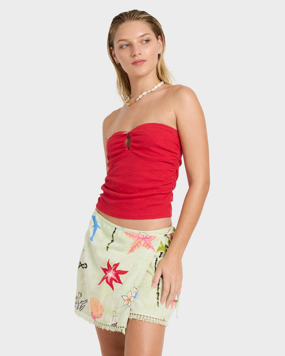BILLABONG LOTTIE HALL 24B141603-SLM SKIRT (W)