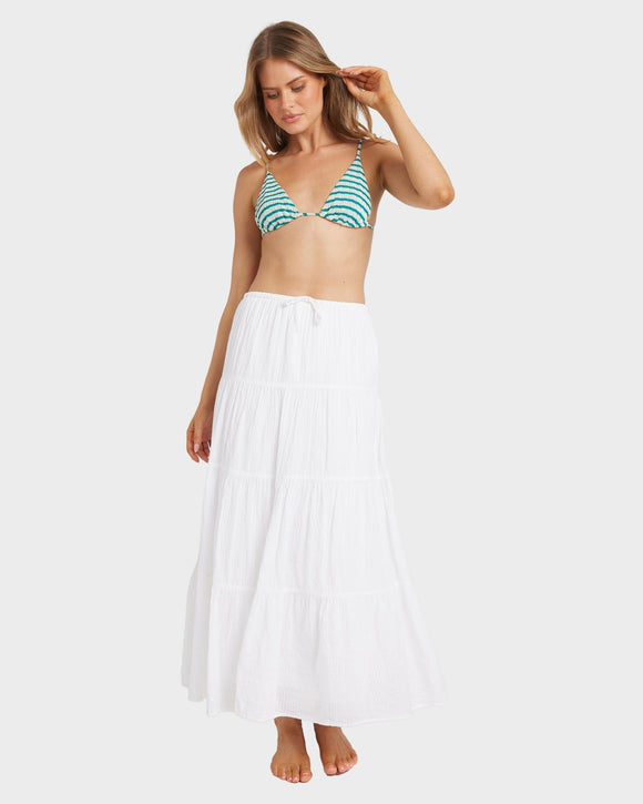 BILLABONG HIGH TIDES MAXI 24B144570-WHT SKIRT (W)