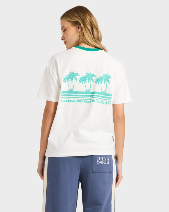 BILLABONG MY BEACH CLUB 24B351679-SCS1 T-SHIRT SHORT SLEEVE (W)