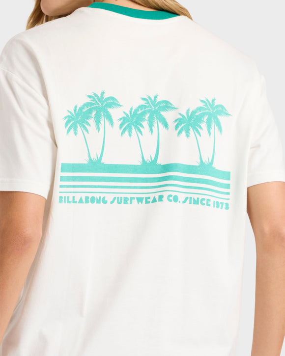 BILLABONG MY BEACH CLUB 24B351679-SCS1 T-SHIRT SHORT SLEEVE (W)