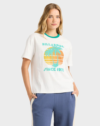 BILLABONG MY BEACH CLUB 24B351679-SCS1 T-SHIRT SHORT SLEEVE (W)