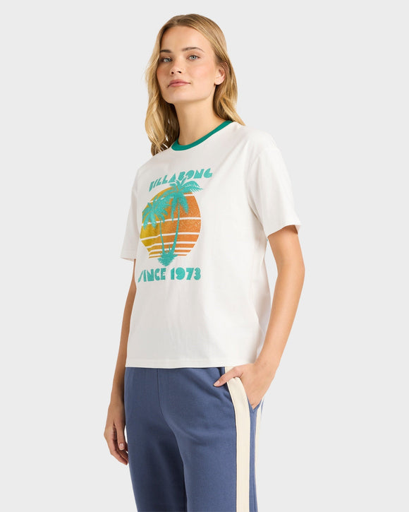 BILLABONG MY BEACH CLUB 24B351679-SCS1 T-SHIRT SHORT SLEEVE (W)