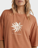BILLABONG BRIGHT SUN TEE 24B353580-MMQ0 T-SHIRT SHORT SLEEVE (W)-5