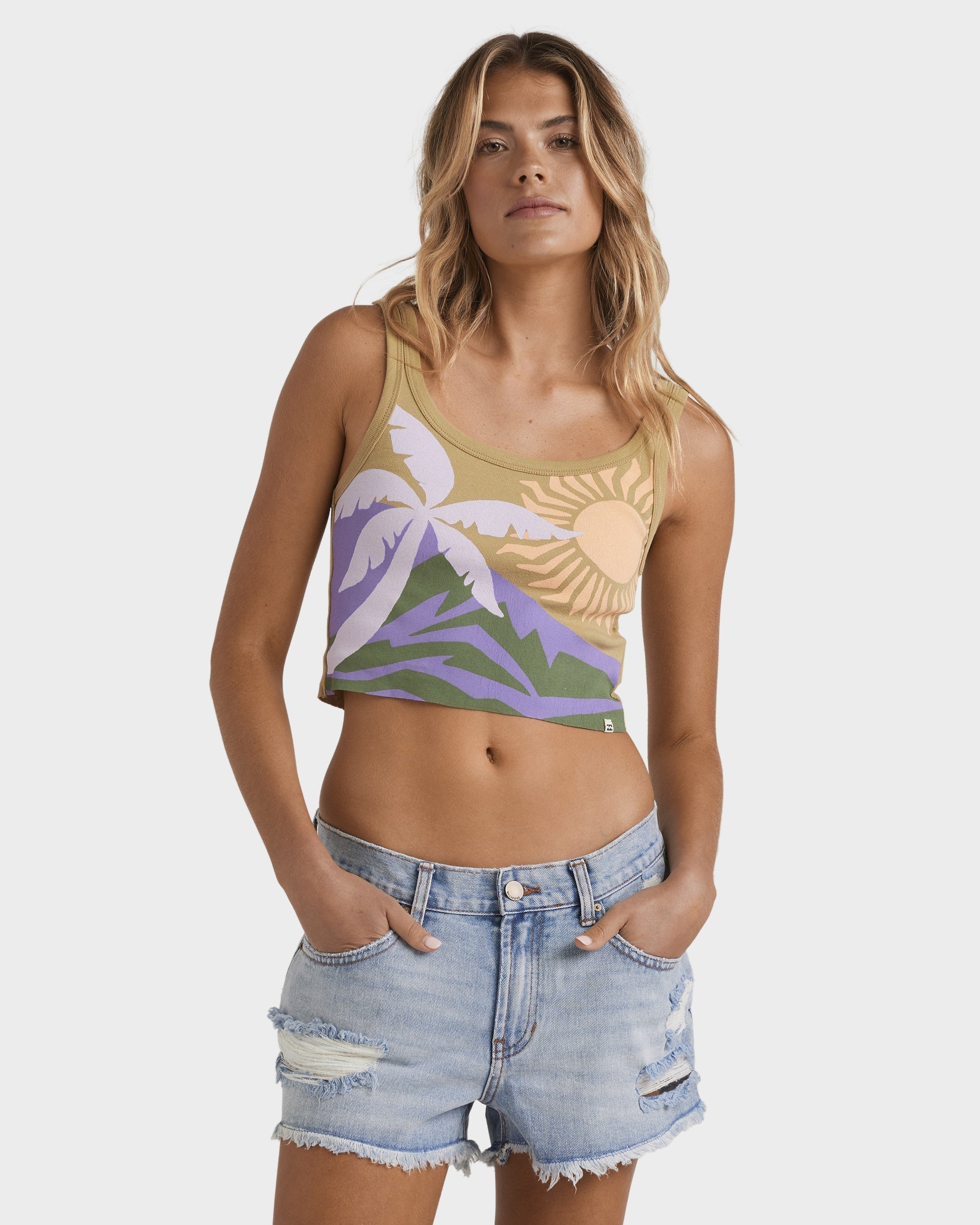 BILLABONG FEEL THE HEAT 24B453571-TLF0 TANK TOP (W)
