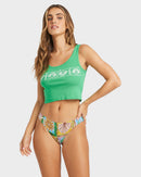 BILLABONG SEASHELLS SUNLI 24B454571-KEL TANK TOP (W)-1