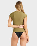 BILLABONG SOCIETY FOIL 24O013572-DOL RASH GUARD SHORT SLEEVE (W)-4