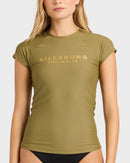 BILLABONG SOCIETY FOIL 24O013572-DOL RASH GUARD SHORT SLEEVE (W)-5