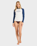 BILLABONG BILLA TRIPPER 24O031670-WHT RASH GUARD LONG SLEEVE (W)-2