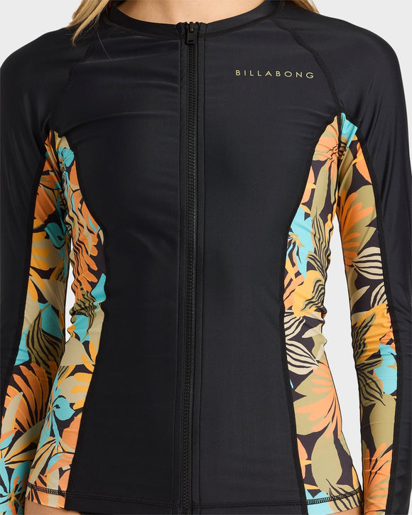 BILLABONG DES TROPIQUES 24O031672-BLM1 RASH GUARD LONG SLEEVE (W)