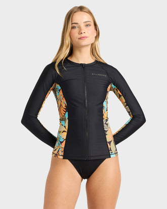 BILLABONG DES TROPIQUES 24O031672-BLM1 RASH GUARD LONG SLEEVE (W)