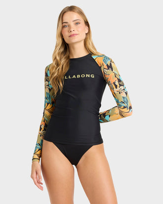 BILLABONG DES TROPIQUES 24O031673-BLM1 RASH GUARD LONG SLEEVE (W)