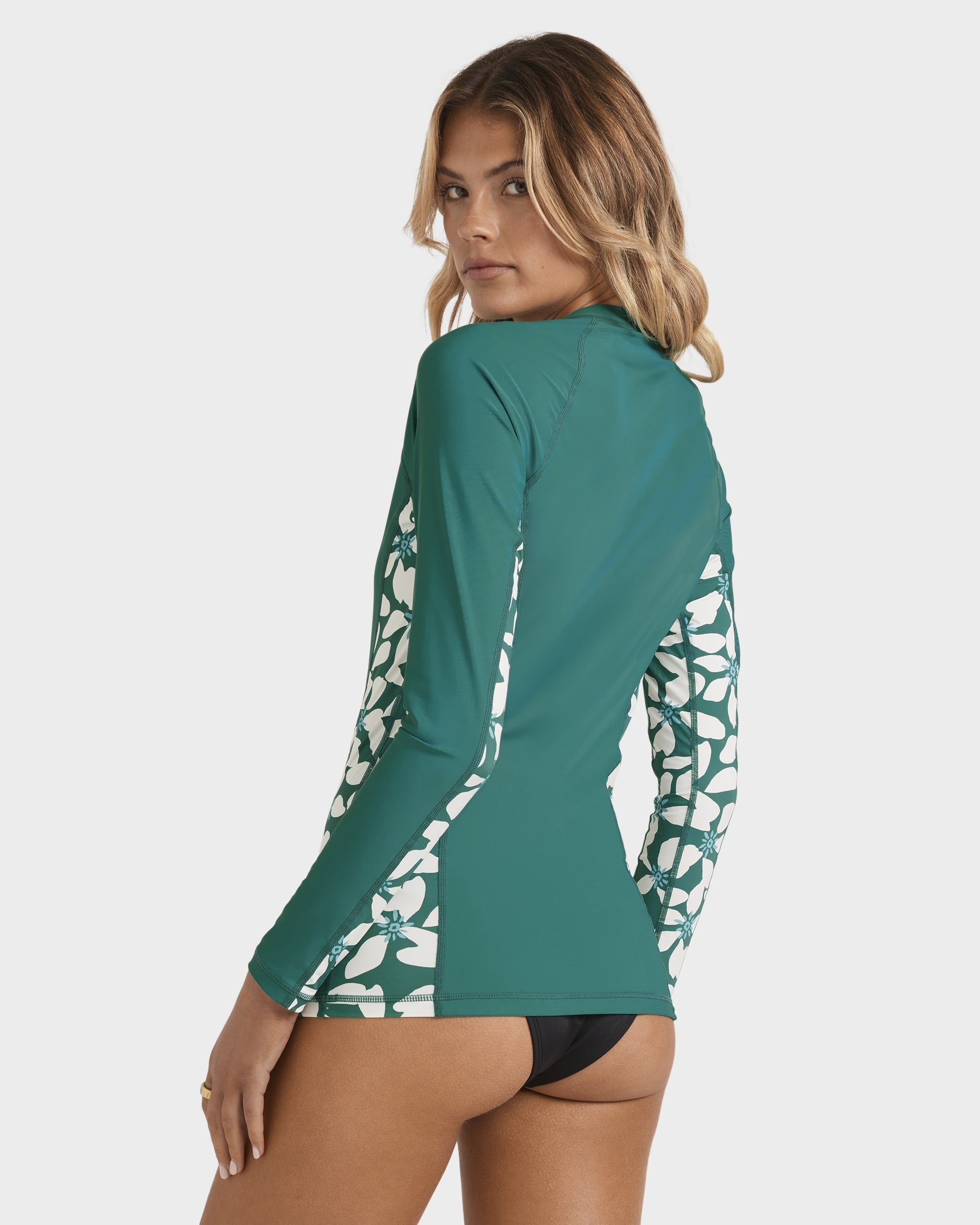 BILLABONG REEK BREAK LS 24O033570-EVG RASH GUARD LONG SLEEVE (W)