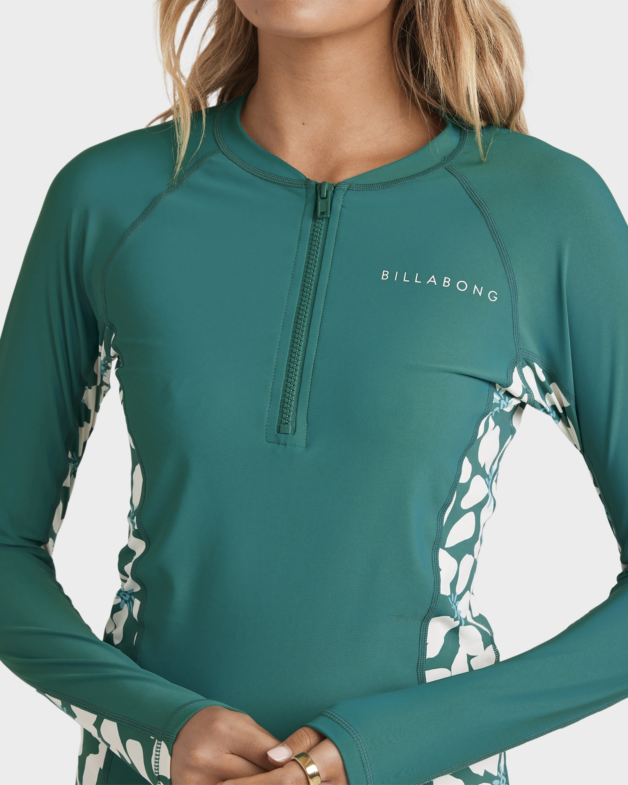 BILLABONG REEK BREAK LS 24O033570-EVG RASH GUARD LONG SLEEVE (W)