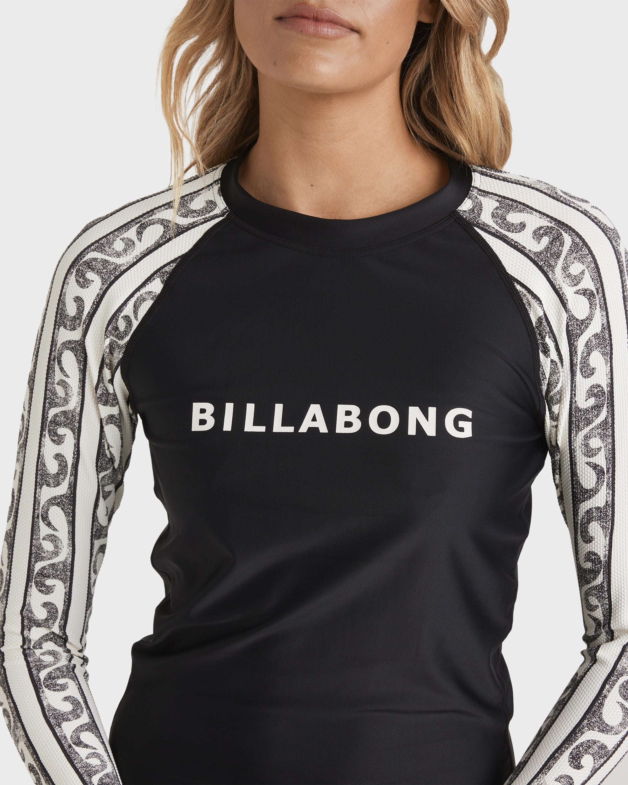 BILLABONG LEILANI LS 24O033571-BWH RASH GUARD LONG SLEEVE (W)