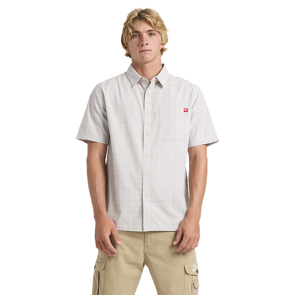 QUIKSILVER TESTAMENT 25A044570-GVO SHIRT SHORT SLEEVE (M)
