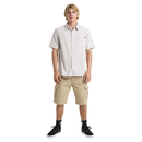 QUIKSILVER TESTAMENT 25A044570-GVO SHIRT SHORT SLEEVE (M)-3