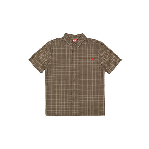 QUIKSILVER TESTAMENT 25A044570-MBR SHIRT SHORT SLEEVE (M)