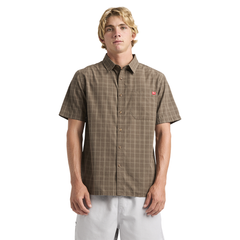 QUIKSILVER TESTAMENT 25A044570-MBR SHIRT SHORT SLEEVE (M)
