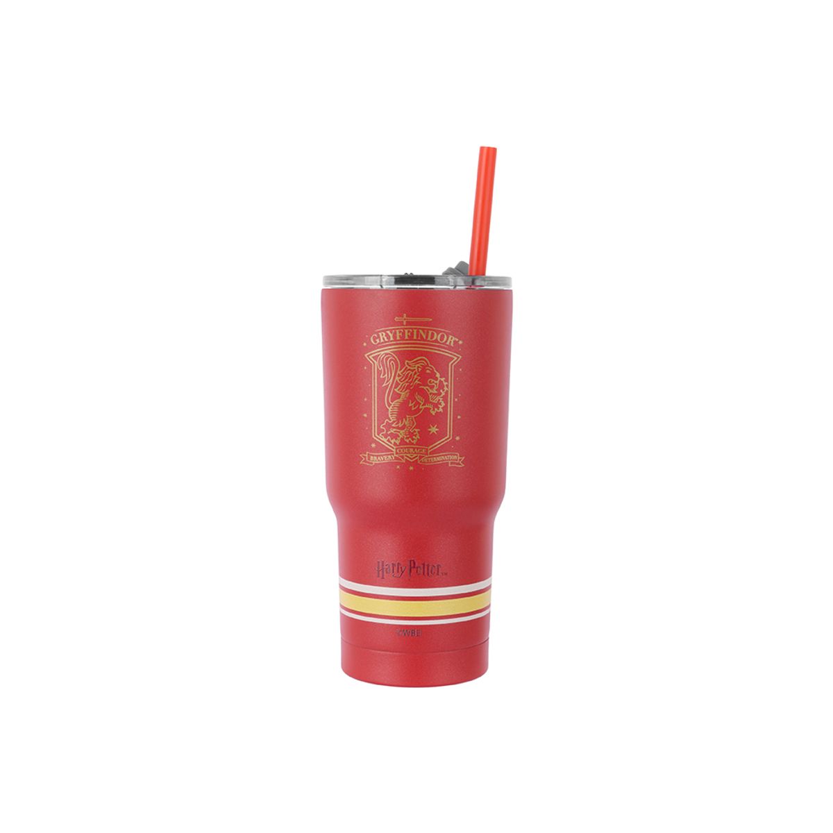 MINISO HARRY POTTER STEEL TUMBLER WITH CHARM AND STRAW (580ML, RED) 2017941813109 STEEL CUP