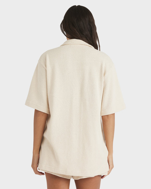 ROXY ALWAYS SUNNY 26B013570-TEC0 SHIRT SHORT SLEEVE (W)