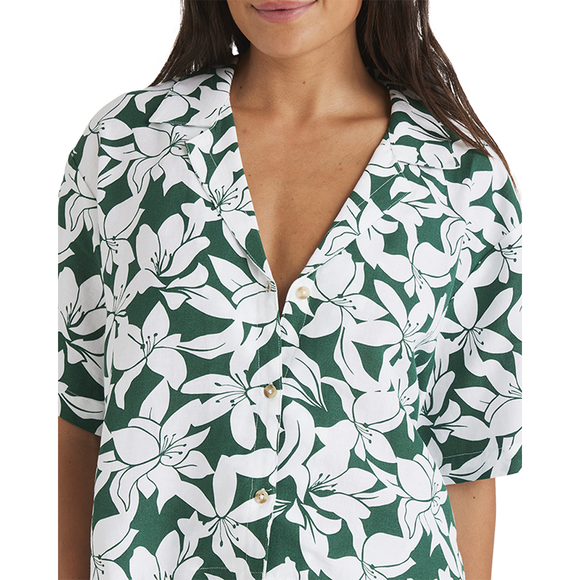 ROXY KHLOE SALTY 26B043570-EVR FASHION TOP SHORT SLEEVE (W)