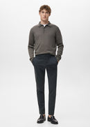 MANGO PRATO 27001196-56 MANGO MAN TROUSERS-1