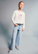 MANGO LOWRISET 27001269-TC MANGO KIDS GIRL JEANS-1