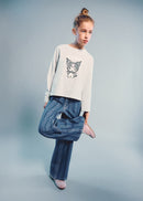 MANGO HKKUROMI 27001324-92 MANGO KIDS GIRL T-SHIRT LONG SLEEVE-1