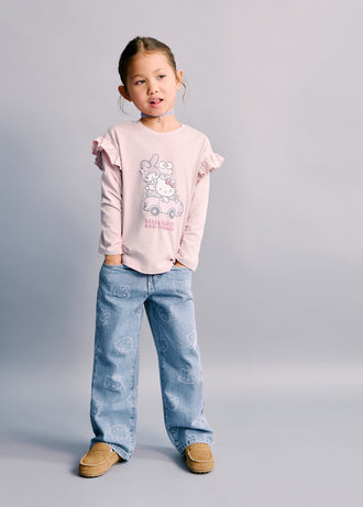 MANGO HKCAR 27001328-85 MANGO KIDS BABY GIRL T-SHIRT LONG SLEEVE