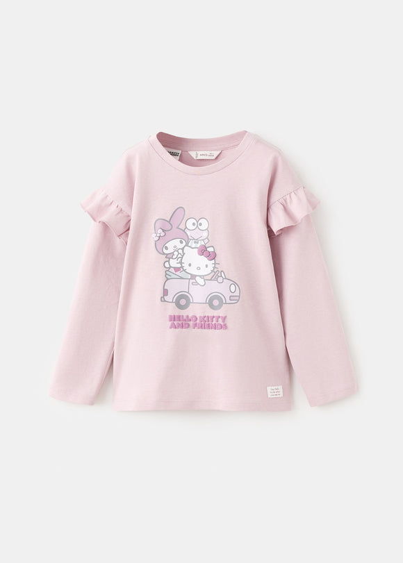 MANGO HKCAR 27001328-85 MANGO KIDS BABY GIRL T-SHIRT LONG SLEEVE