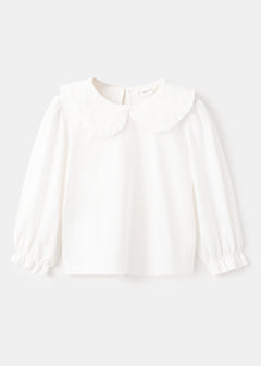 MANGO COLLAR 27001338-02 MANGO KIDS BABY GIRL T-SHIRT LONG SLEEVE