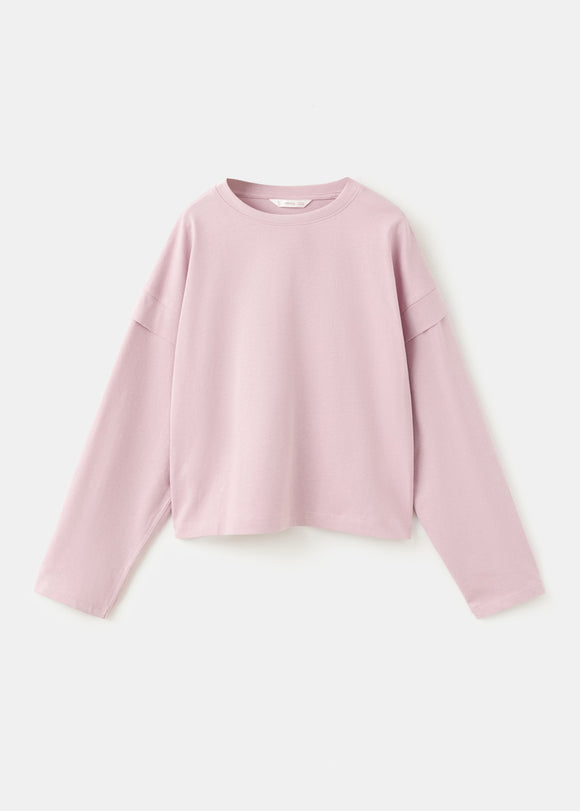 MANGO SHOULD 27001339-85 MANGO KIDS GIRL T-SHIRT LONG SLEEVE
