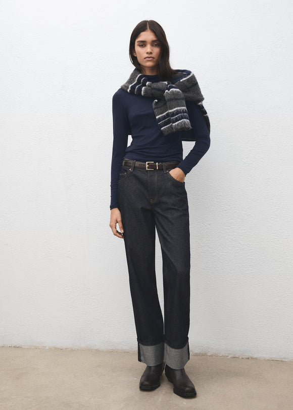 MANGO SECONDPE 27001347-56 MANGO WOMEN T-SHIRT LONG SLEEVE