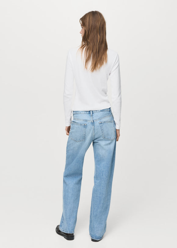 MANGO ENI 27001352-01 MANGO WOMEN T-SHIRT LONG SLEEVE