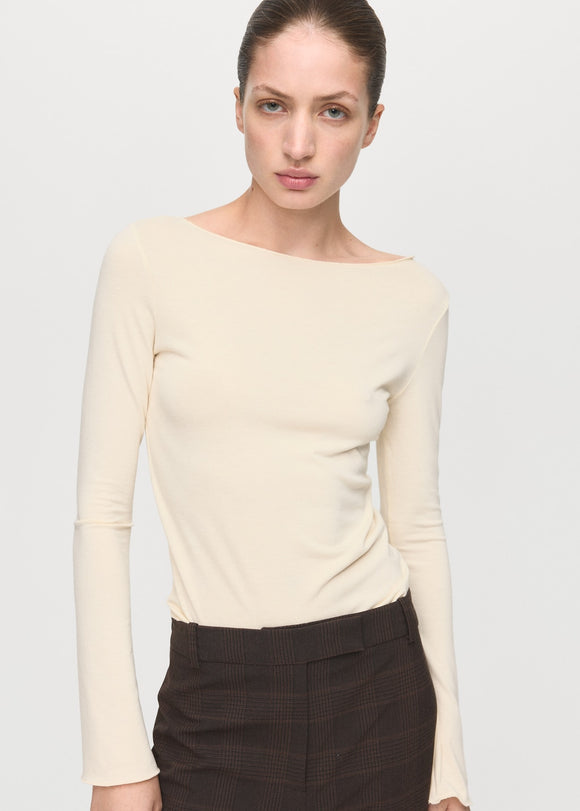 MANGO ANI 27001353-10 MANGO WOMEN T-SHIRT LONG SLEEVE